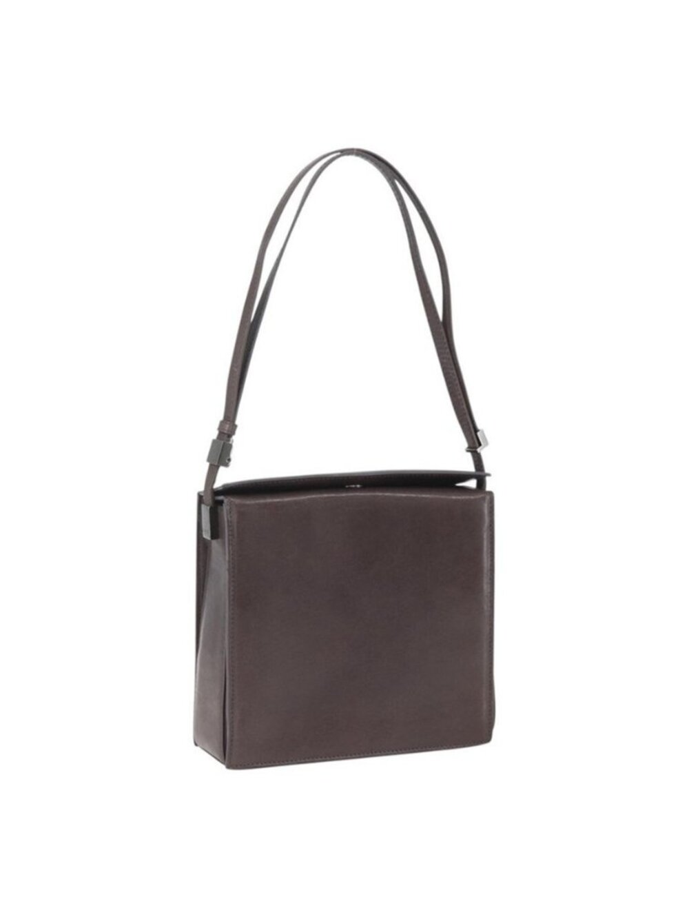 Authentic GUCCI Shoulder Bag Leather Brown 007 2014 3444